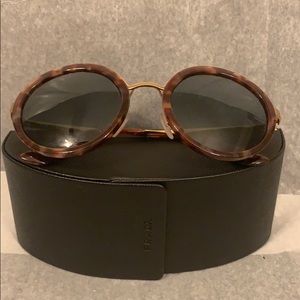 PRADA Round Sunglasses